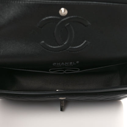 Chanel Lambskin Quilted Medium Double Flap So Black 5 of 8