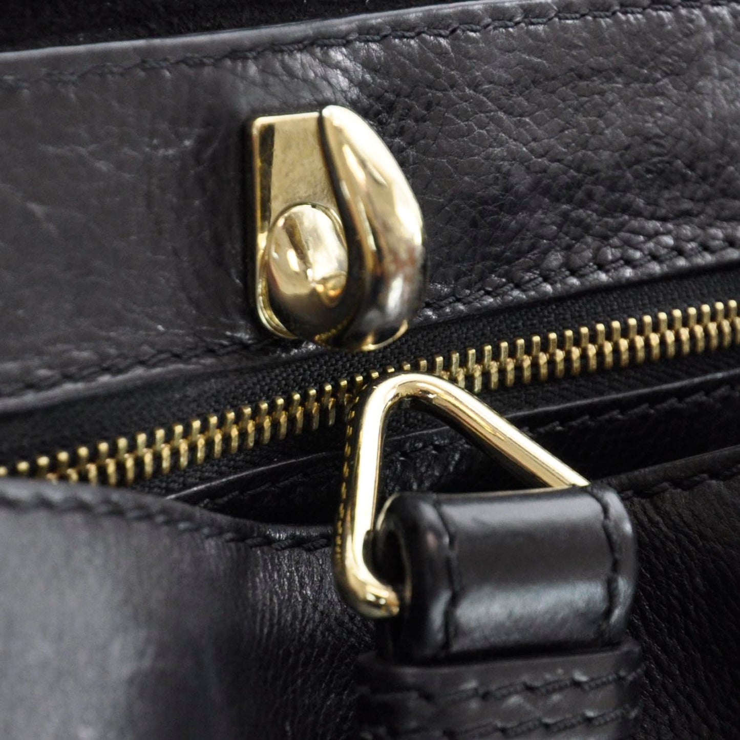 Calfskin Stingray Embossed New Line Flap Bag Black