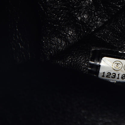 Chanel Caviar Half Moon Large Flap Black 6 of 7