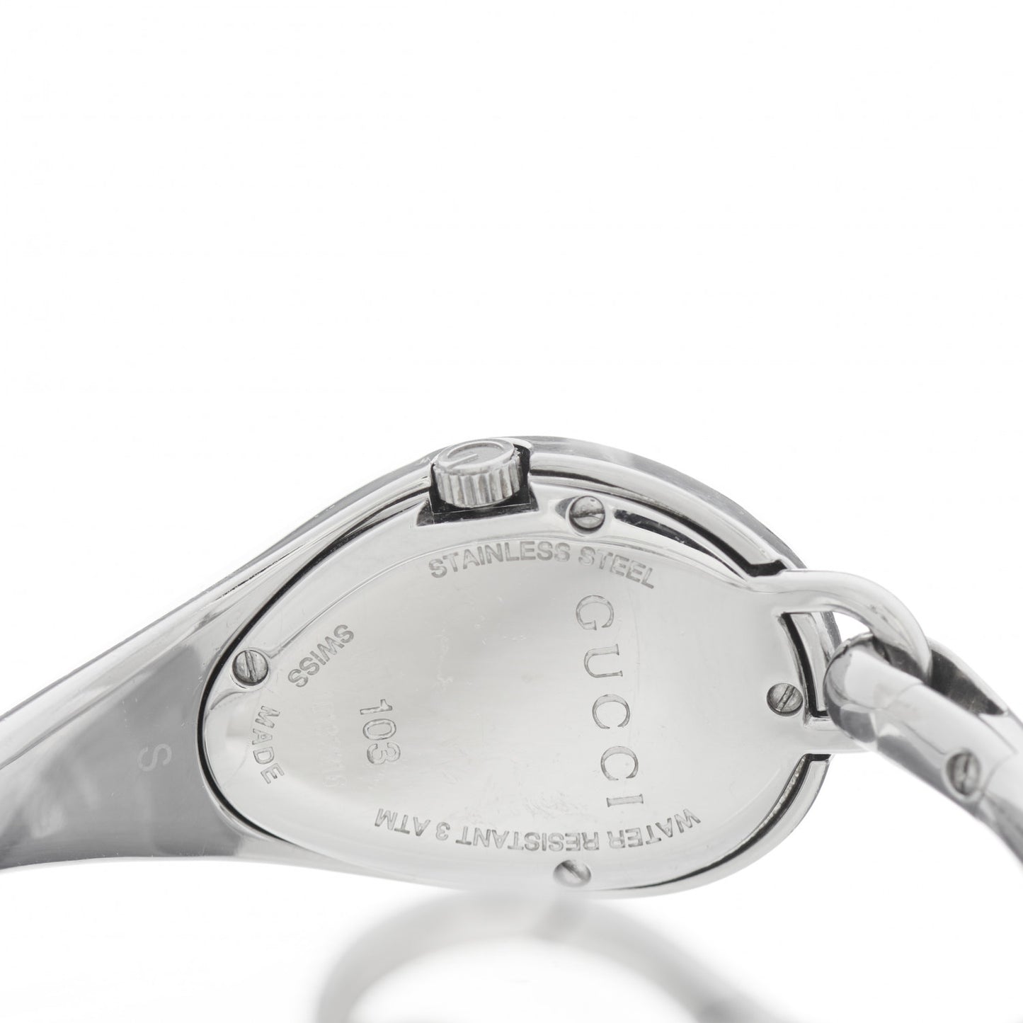 Stainless Steel 21mm Horsebit Quartz Watch