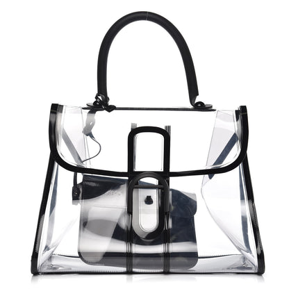 Delvaux PVC X Ray Brillant Satchel Black 1 of 9