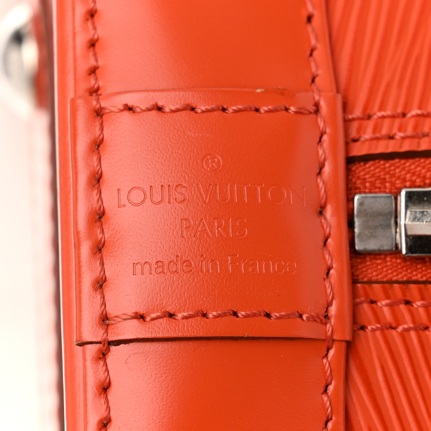 Louis Vuitton Epi Alma PM Piment 6 of 9