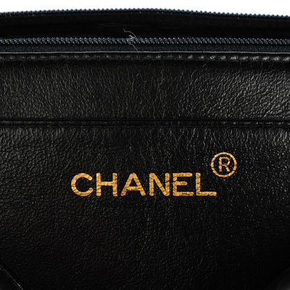 Chanel Lambskin Quilted Medium Single Flap Black 7 of 9