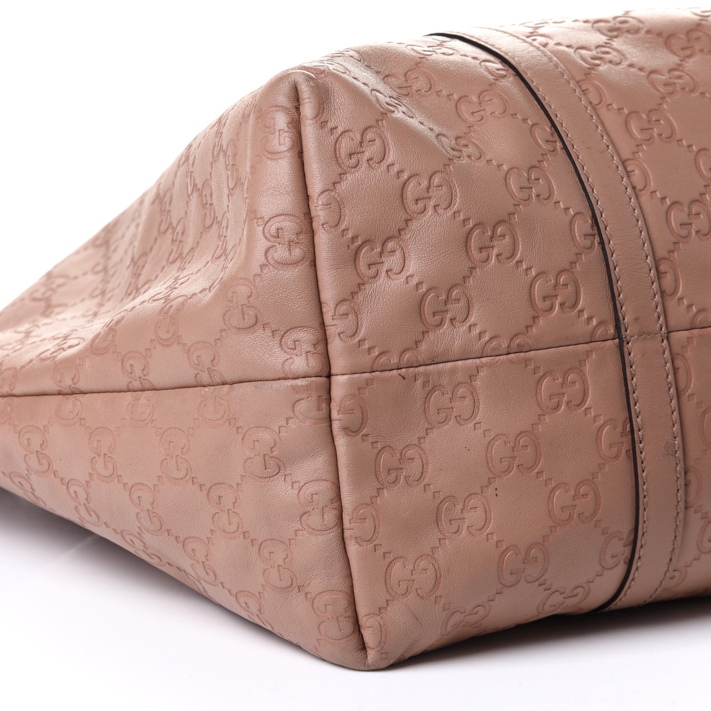Guccissima Vitello Tender Large Joy Tote Winter Rose