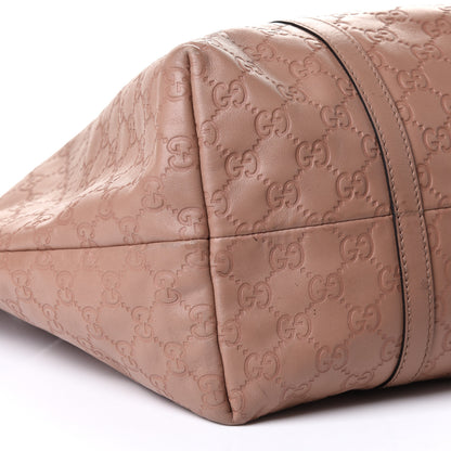 Gucci Guccissima Vitello Tender Large Joy Tote Winter Rose 9 of 10