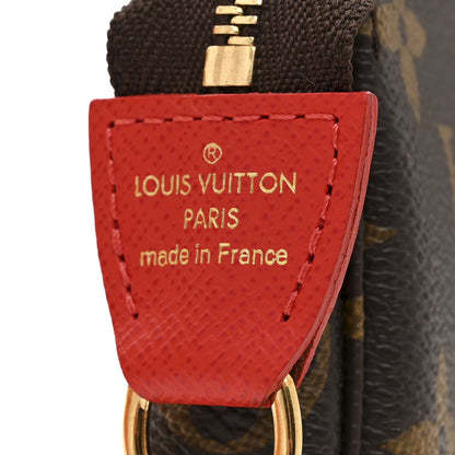 Louis Vuitton Monogram 2018 Christmas Animation Mini Cats Pochette Accessories 6 of 8
