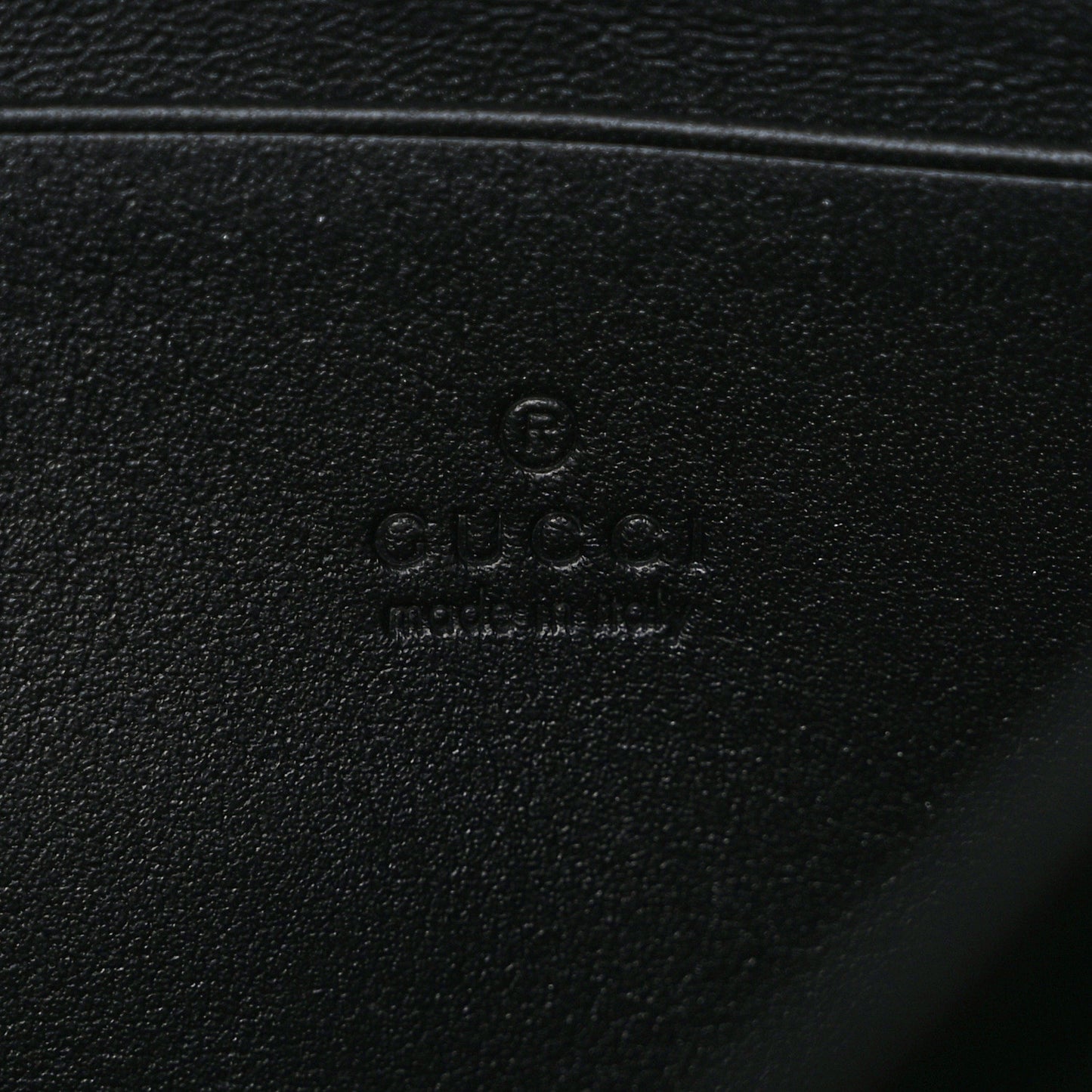 Velvet Matelasse GG Marmont Chain Wallet Black