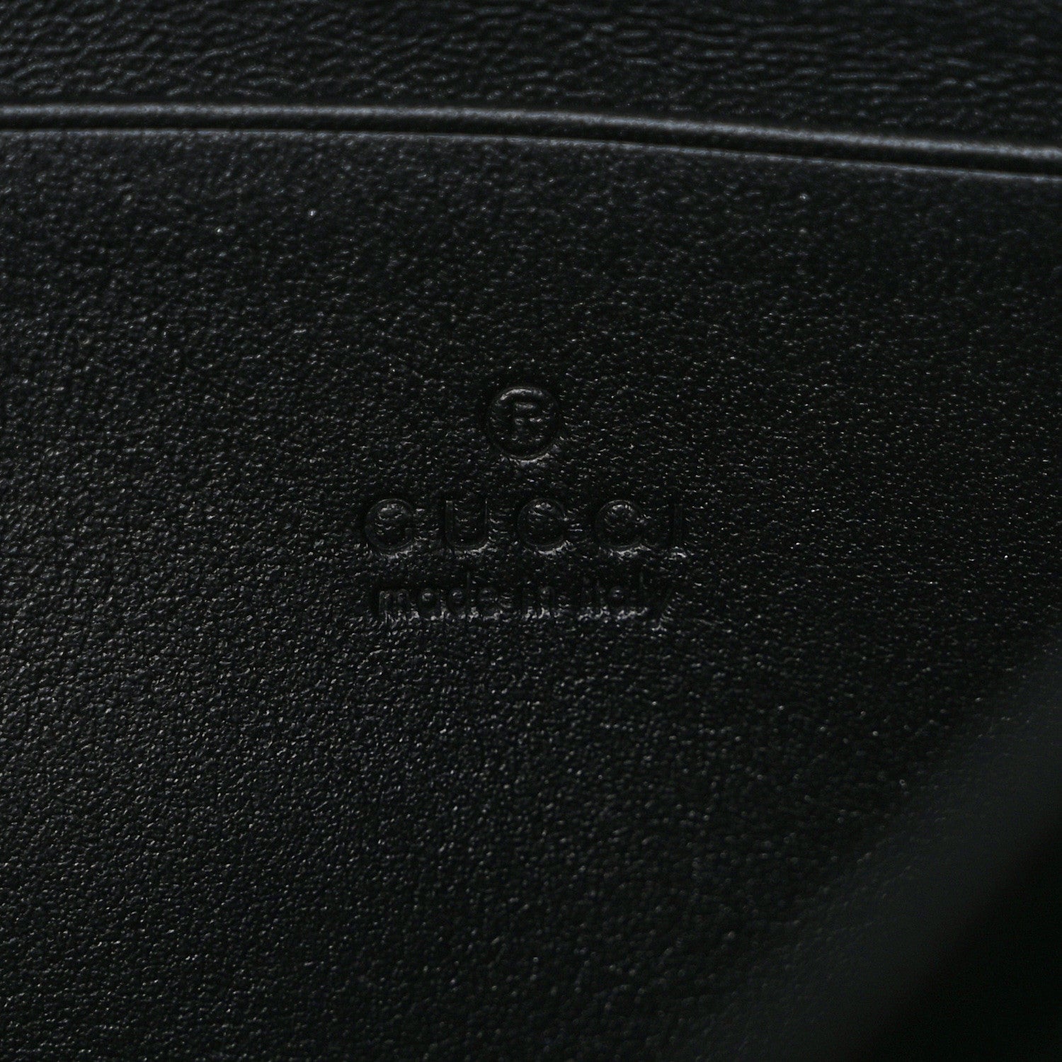 Gucci Velvet Matelasse GG Marmont Chain Wallet Black 6 of 9