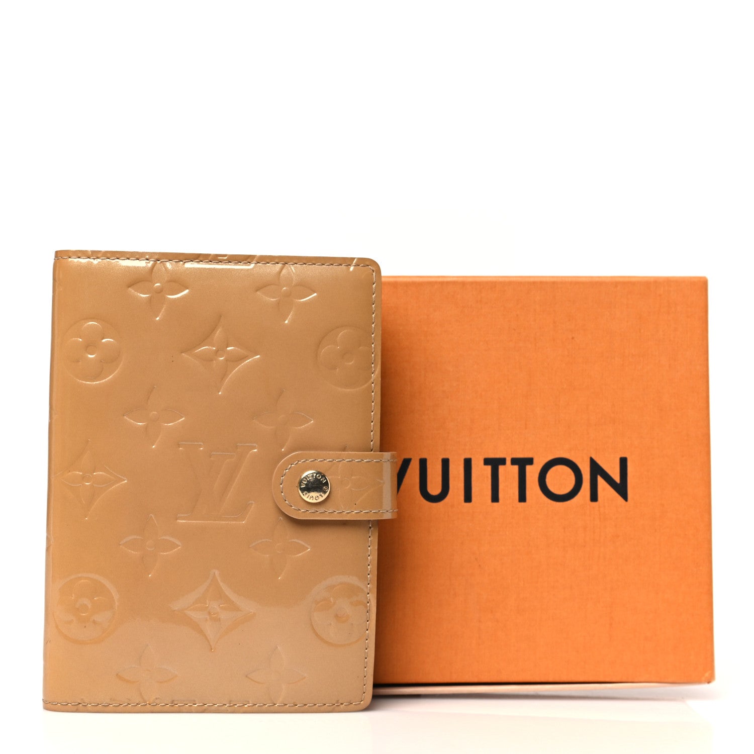 Louis Vuitton Vernis Small Ring Agenda Cover Marshmallow 1744950