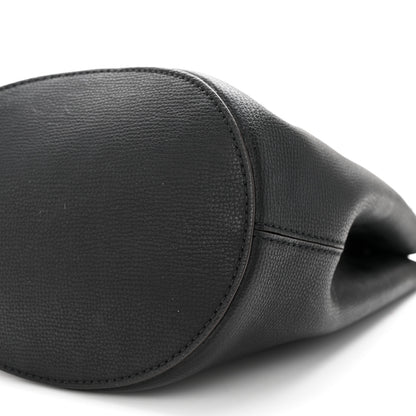 Burberry London Grainy Calfskin Small Lorne Bucket Crossbody Black 9 of 11