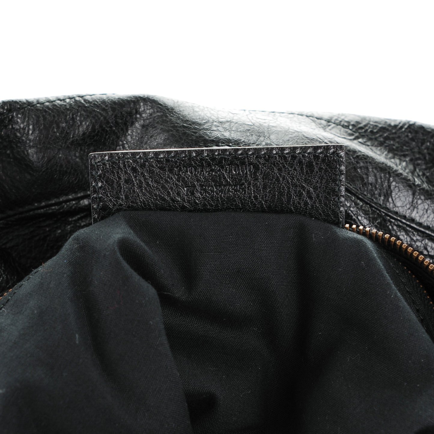 Agneau Classic Hardware Day Hobo Black