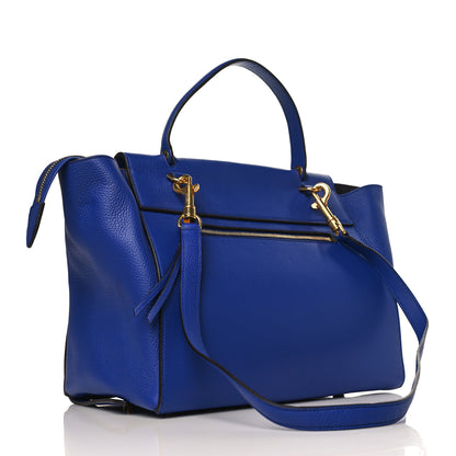Celine Grained Calfskin Mini Belt Bag Indigo 2 of 8
