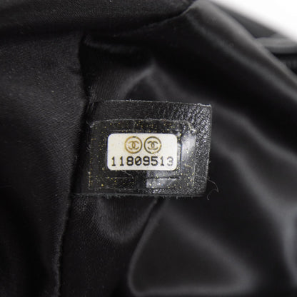 Chanel Quilted Lambskin Hidden Chain Hobo Black 11 of 11