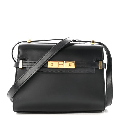 Saint Laurent Smooth Calfskin Mini Manhattan Shoulder Bag Black 1 of 8