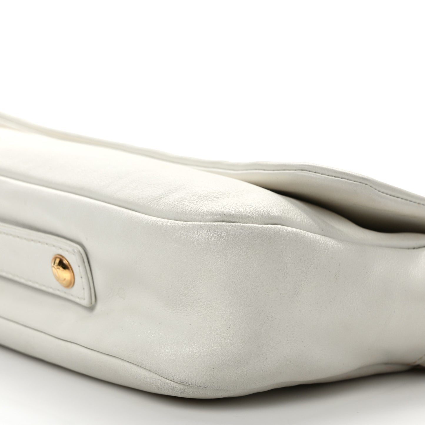 Lambskin Rodeo Drive Flap White