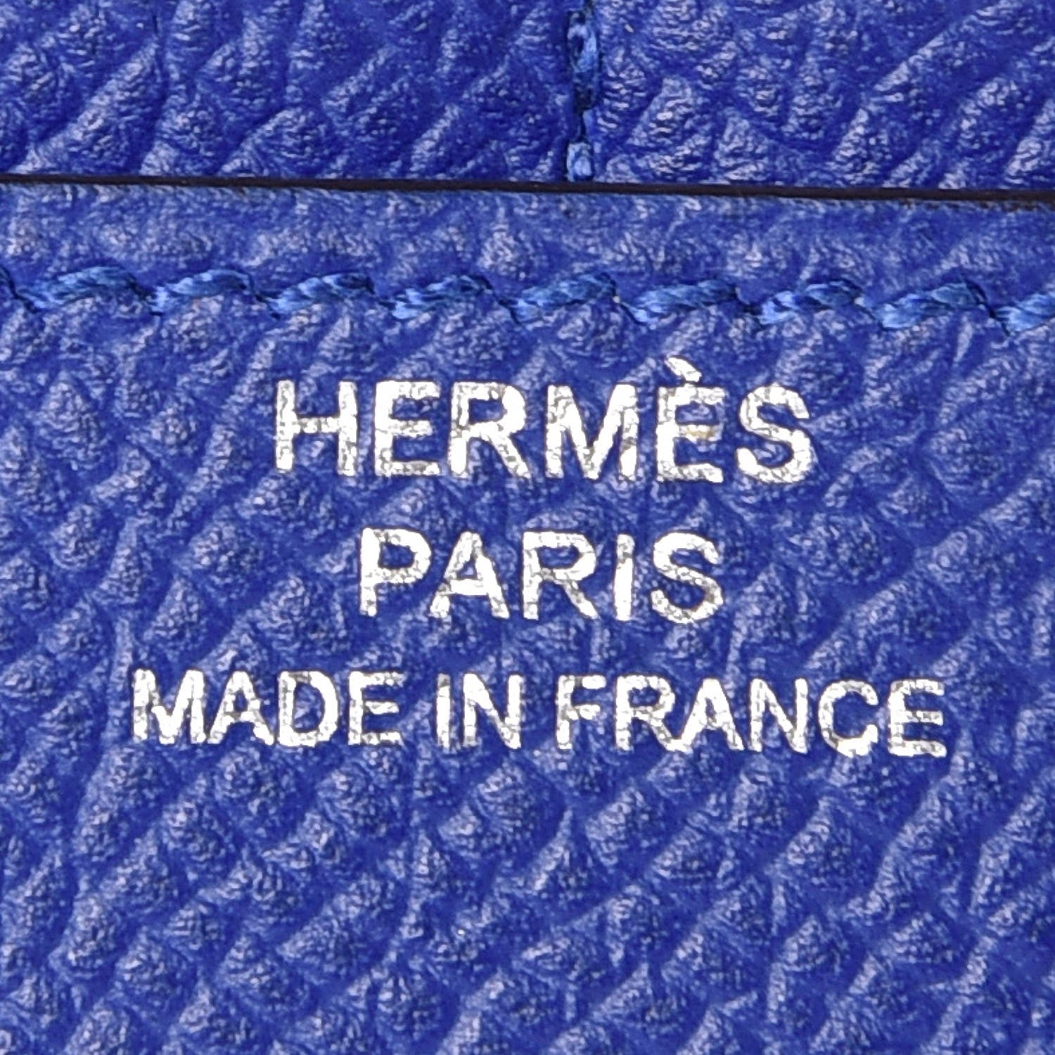 Hermes Epsom Constance Short Wallet Bleu Electrique 7 of 8