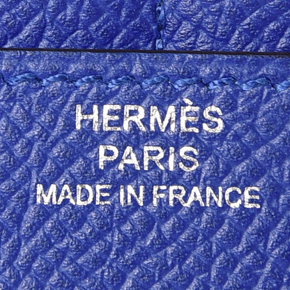 Hermes Epsom Constance Short Wallet Bleu Electrique 7 of 8