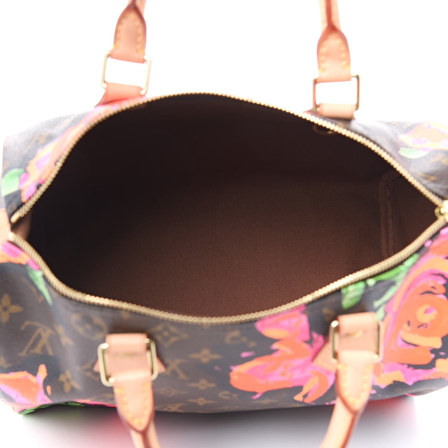 Louis Vuitton Monogram Roses Speedy 30 5 of 10