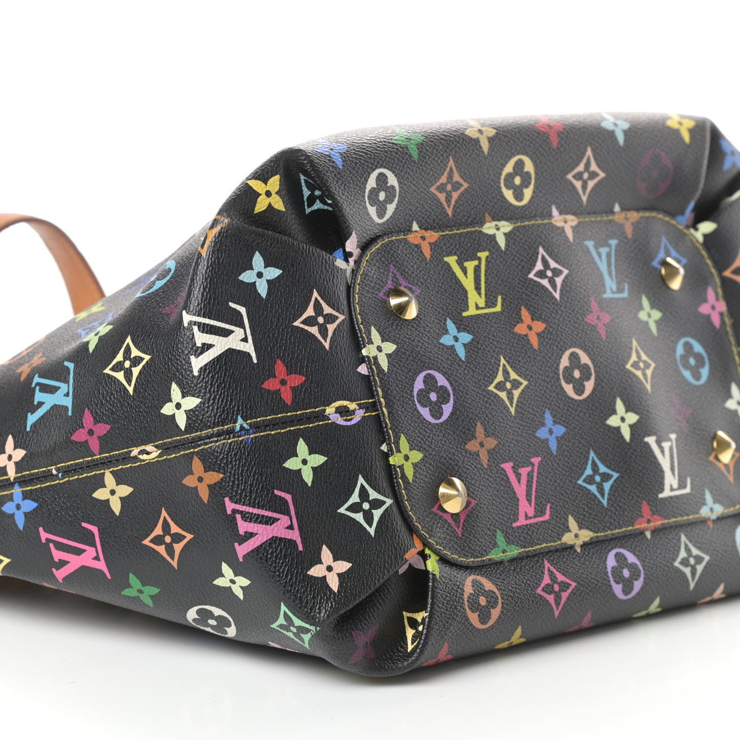 Louis Vuitton Monogram Multicolor Annie GM Black 8 of 9