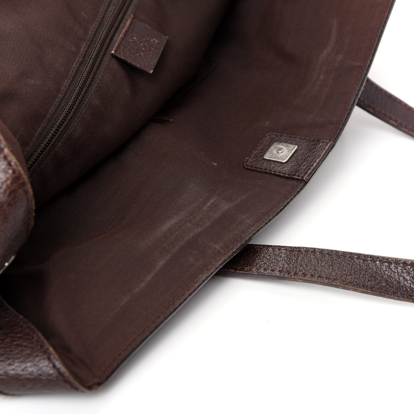 Monogram Large Tote Dark Brown