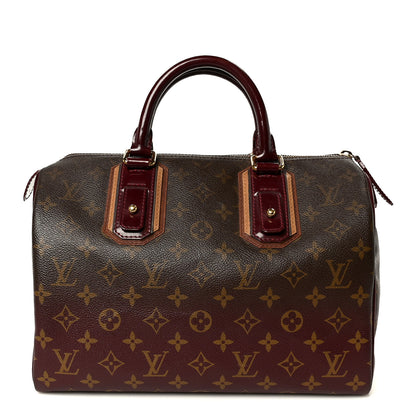 Louis Vuitton Monogram Mirage Speedy 30 Bordeaux 1 of 10
