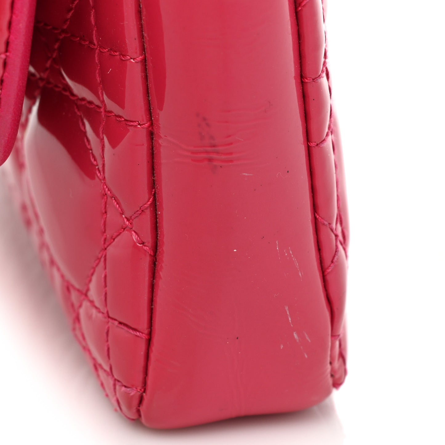 Patent Cannage New Lock Pouch Fuchsia