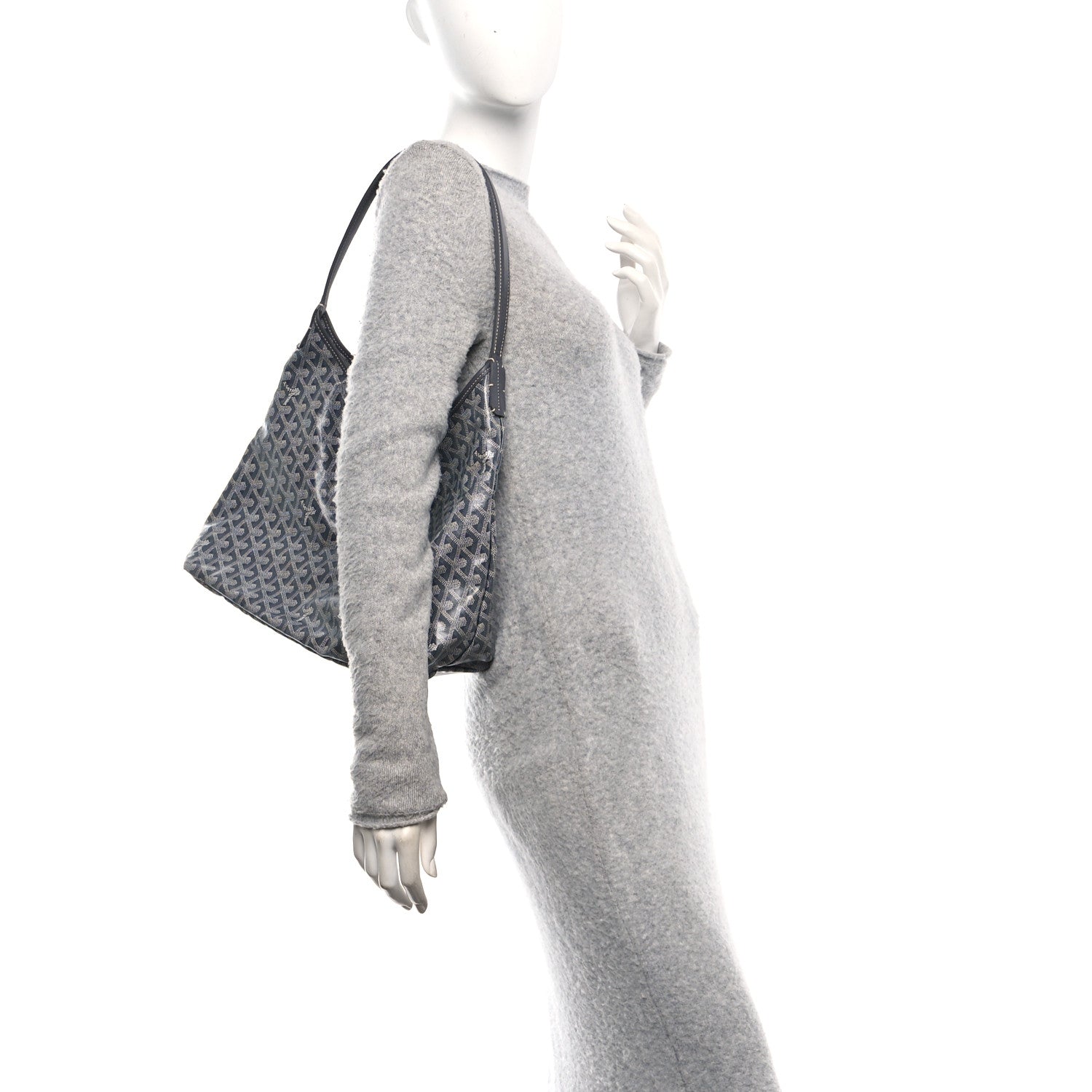 Goyard Goyardine Boheme Hobo Grey 2 of 12