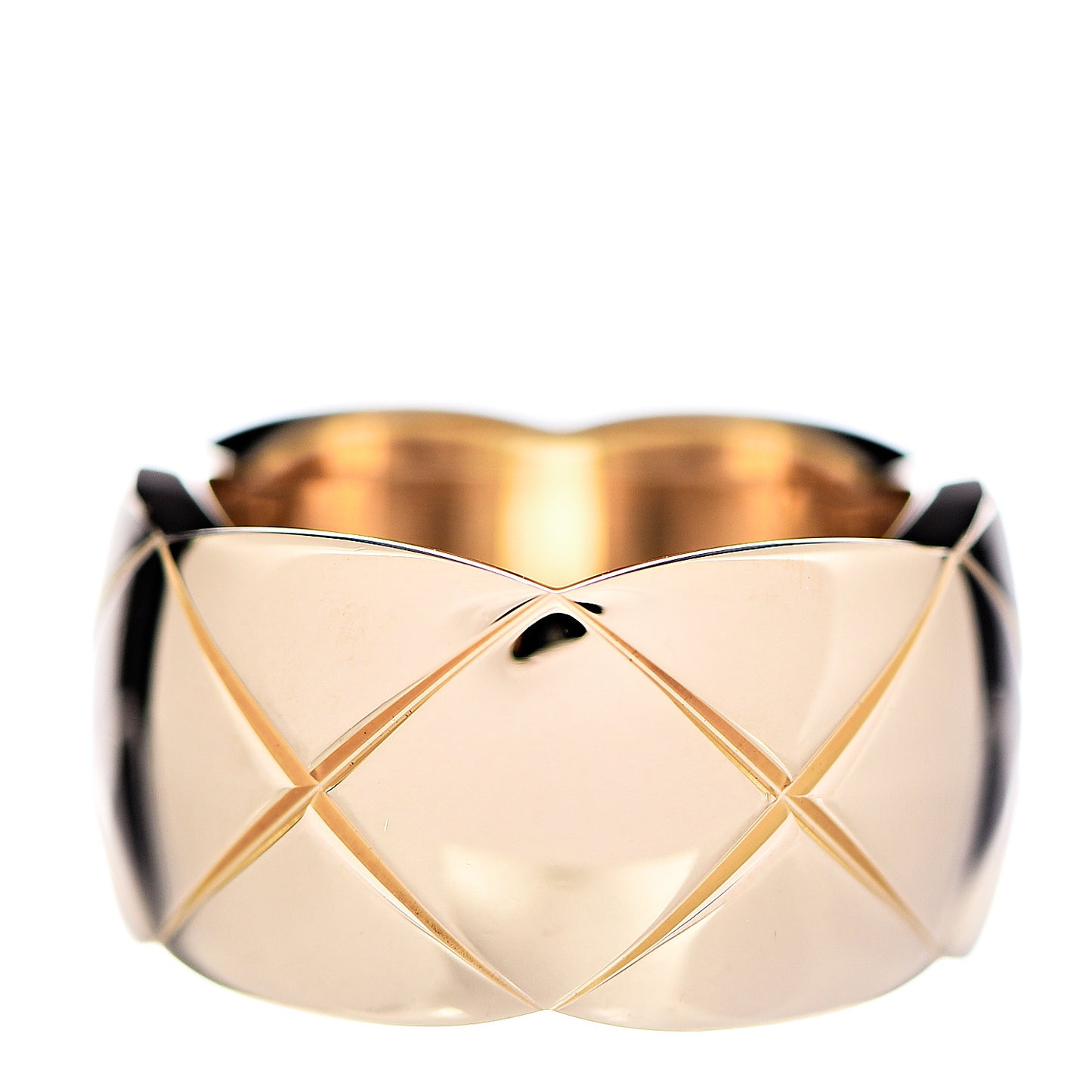 18K Yellow Gold Medium Coco Crush Ring 51 5.75