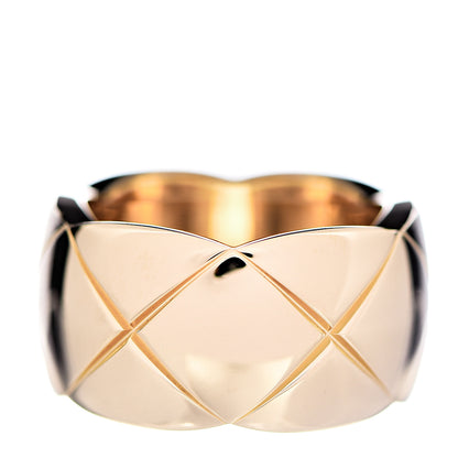 Chanel 18K Yellow Gold Medium Coco Crush Ring 51 5.75 1 of 7
