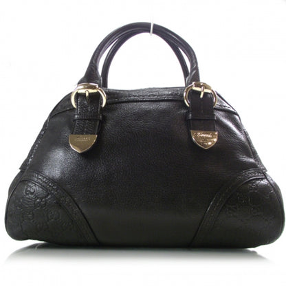 Gucci Guccissima Signoria Large Dome Bag Black 1 of 12