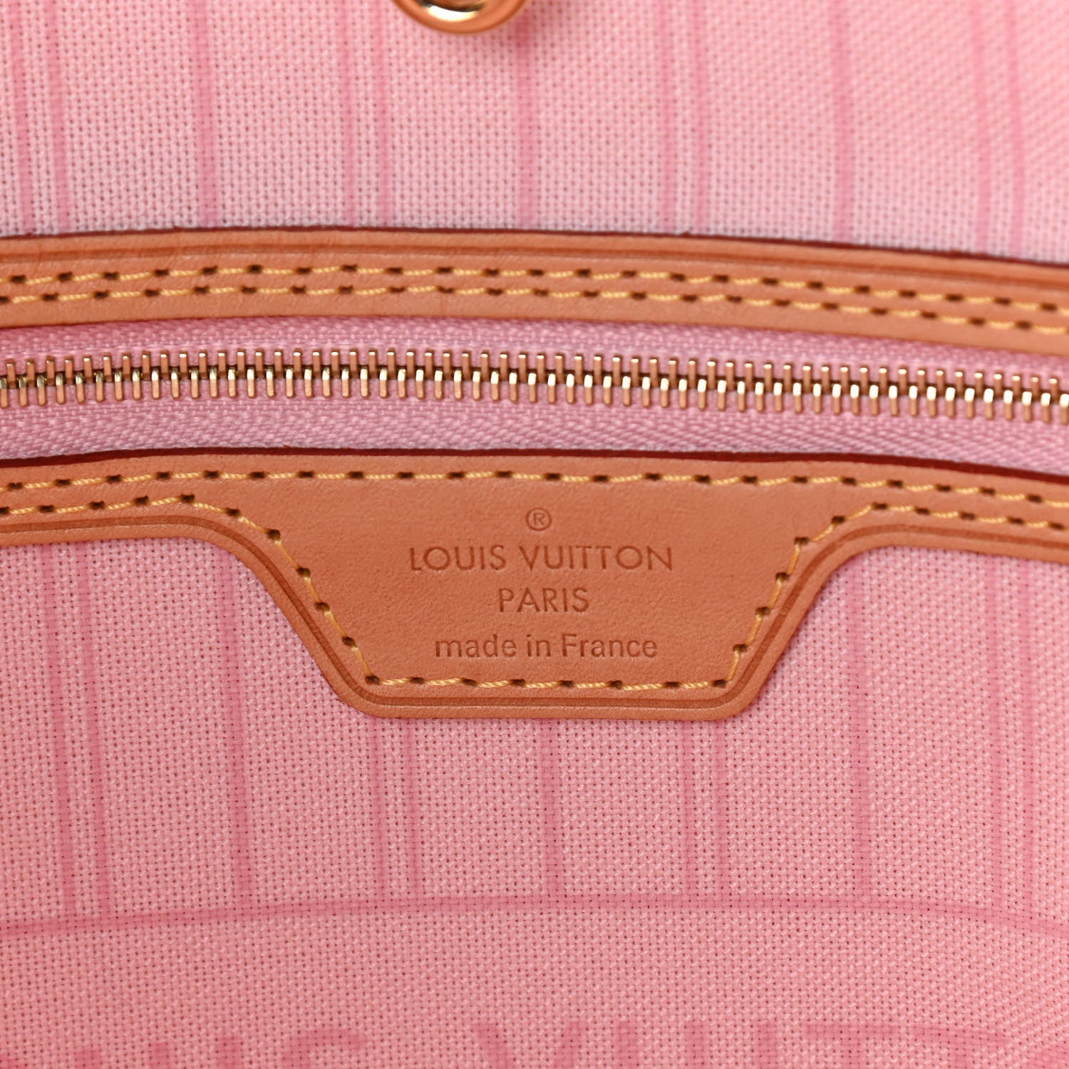 Louis Vuitton Damier Azur Neo Neverfull MM Rose Ballerine 6 of 11