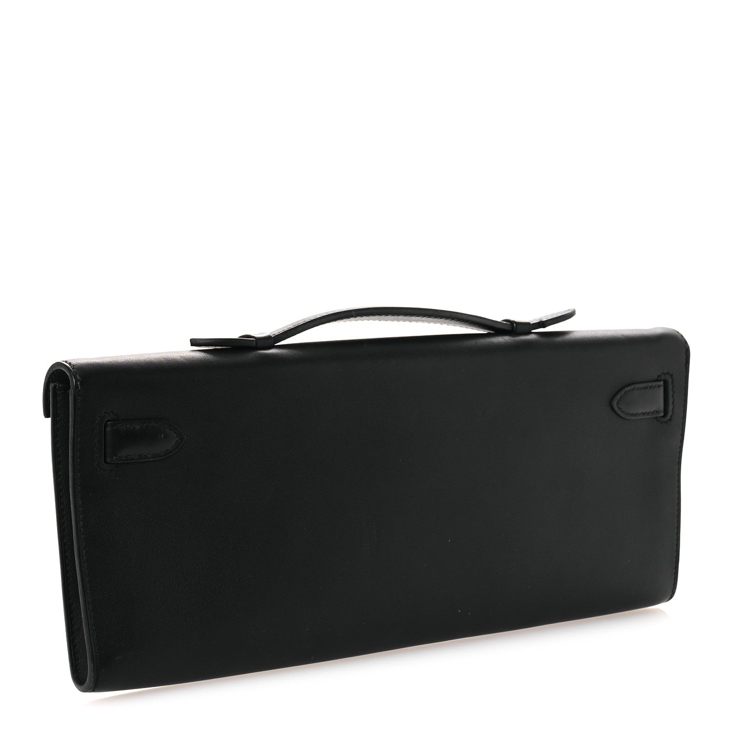 Hermes Swift Kelly Cut Clutch Pochette Black 3 of 13