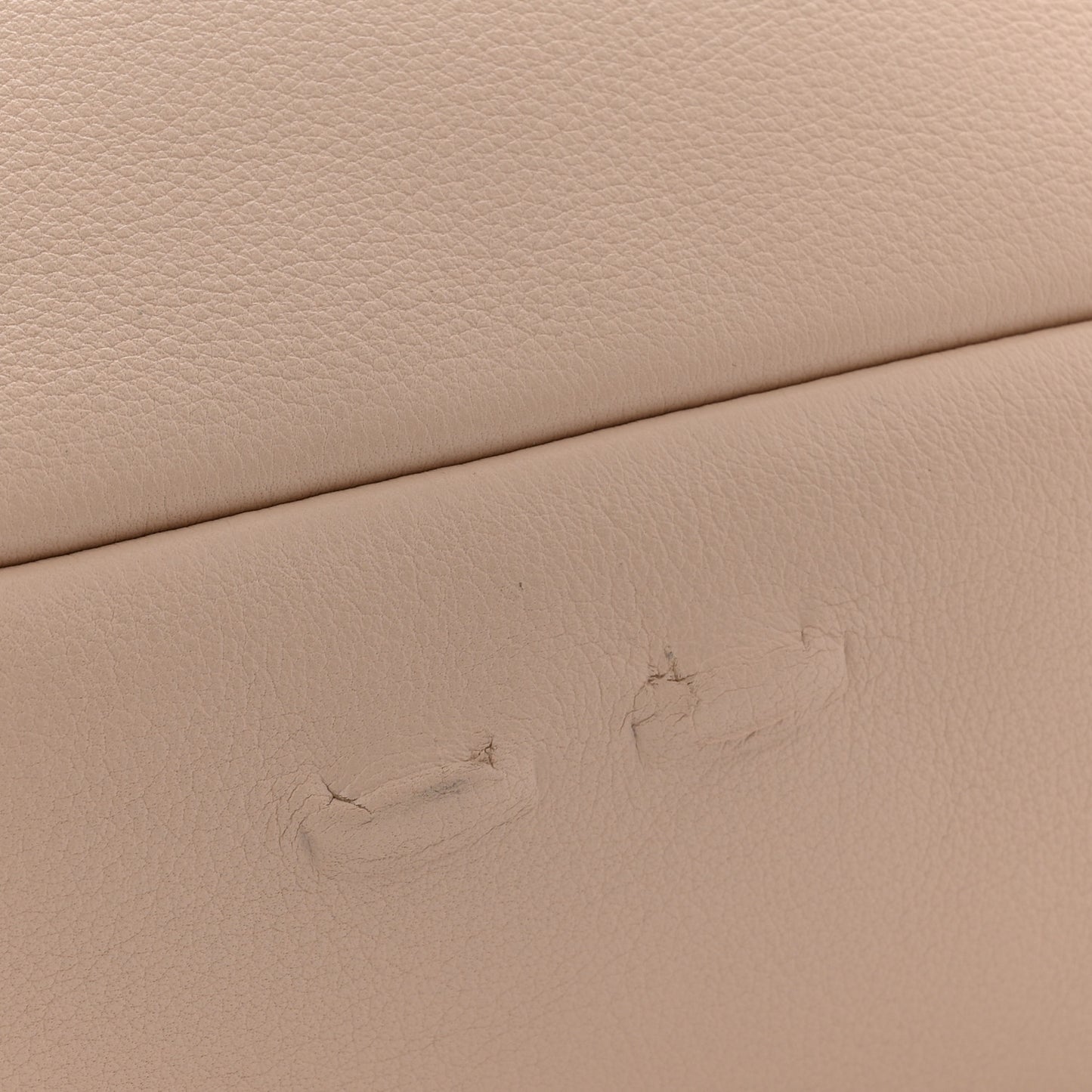 Soft Calfskin Large Aimée Shoulder Bag Travertine