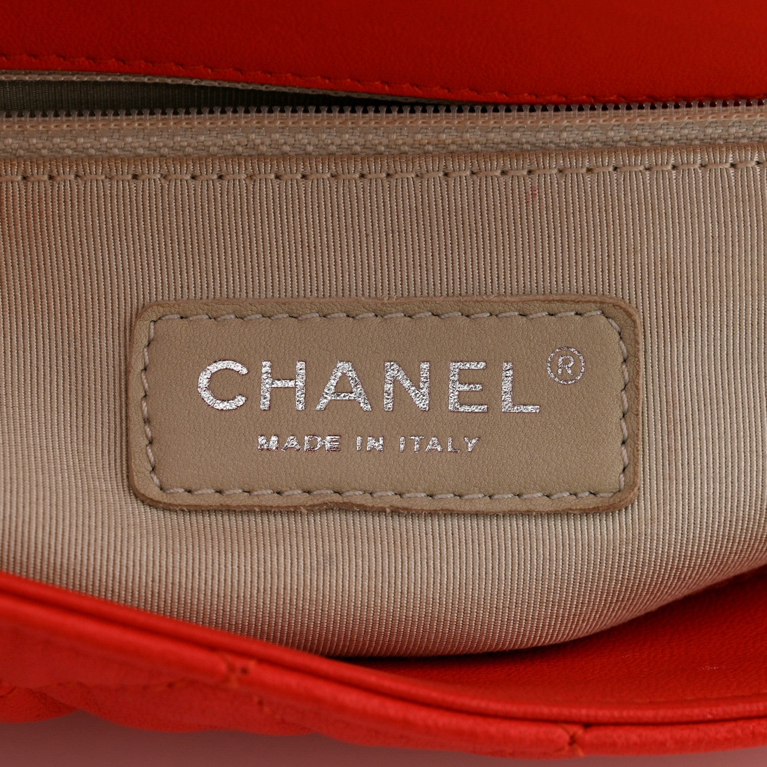Chanel Washed Lambskin Quilted Maxi Chain Around Flap Red 6 of 10