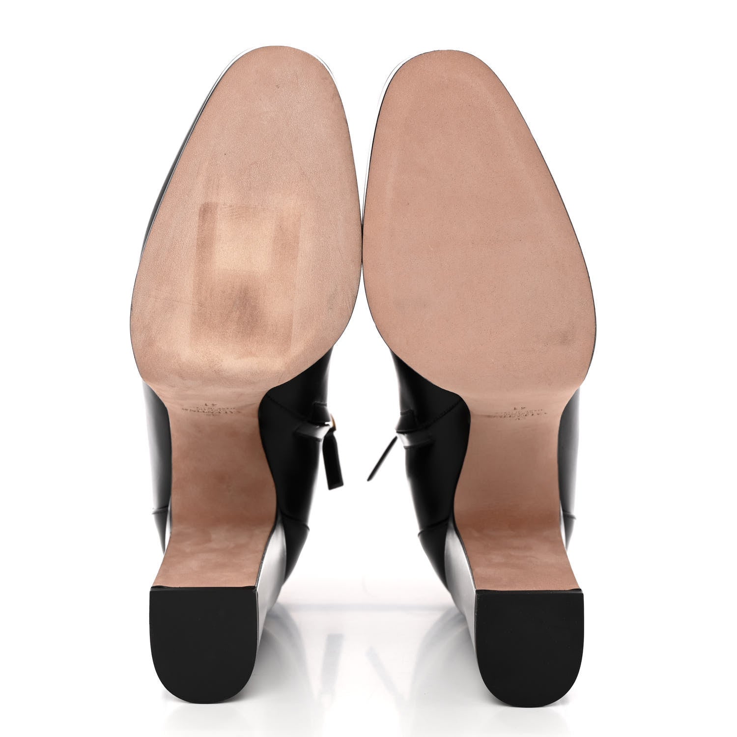 Valentino Garavani Calfskin Tan-Go Platform 50/120mm Ankle Boots 41 Black 5 of 17