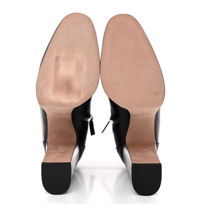 Valentino Garavani Calfskin Tan-Go Platform 50/120mm Ankle Boots 41 Black 5 of 17