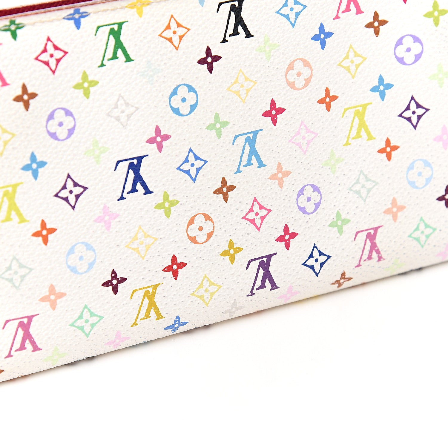 Louis Vuitton Monogram Multicolor Insolite Wallet White Eglantine 7 of 7