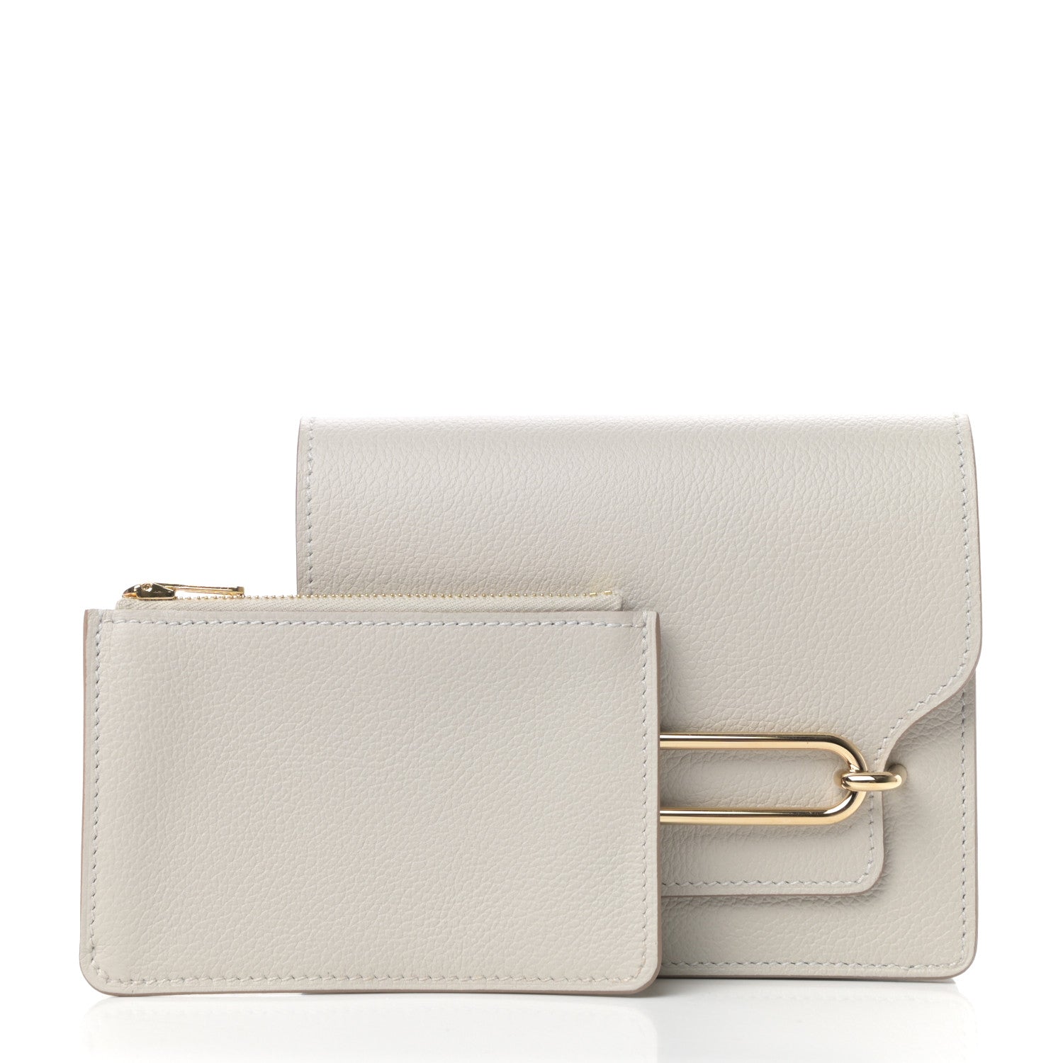 Hermes Evercolor Roulis Slim Wallet Gris Perle 3 of 7