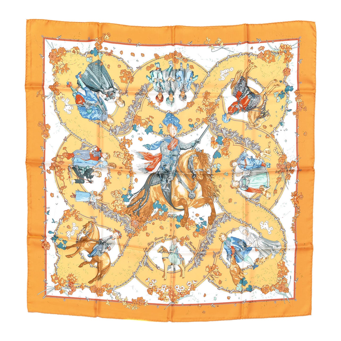 Silk Les Petits Princes Scarf 90