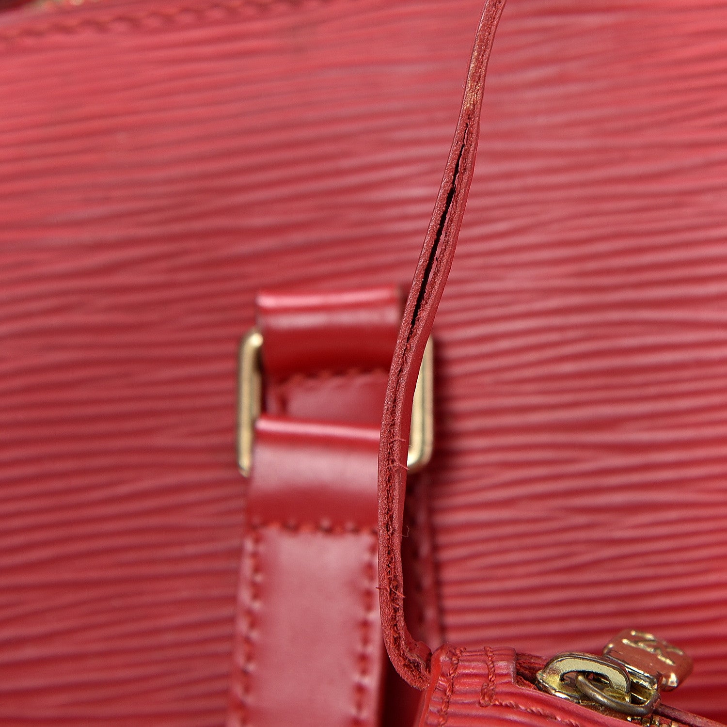 Louis Vuitton Epi Soufflot Castillan Red 27 of 27