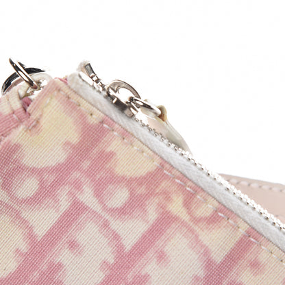 Christian Dior Monogram Mini Saddle Pochette Pink 12 of 13