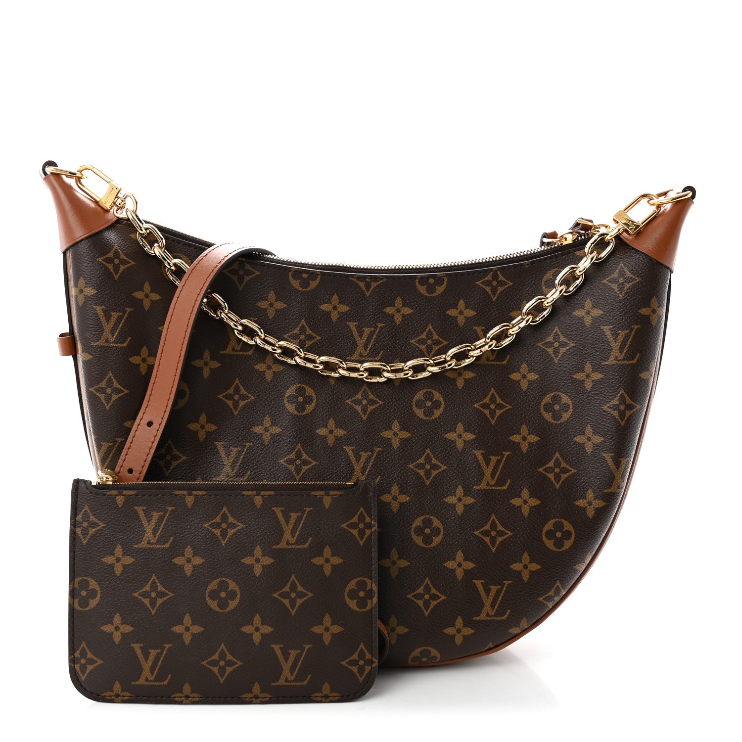 Louis Vuitton Reverse Monogram Loop Hobo 3 of 10