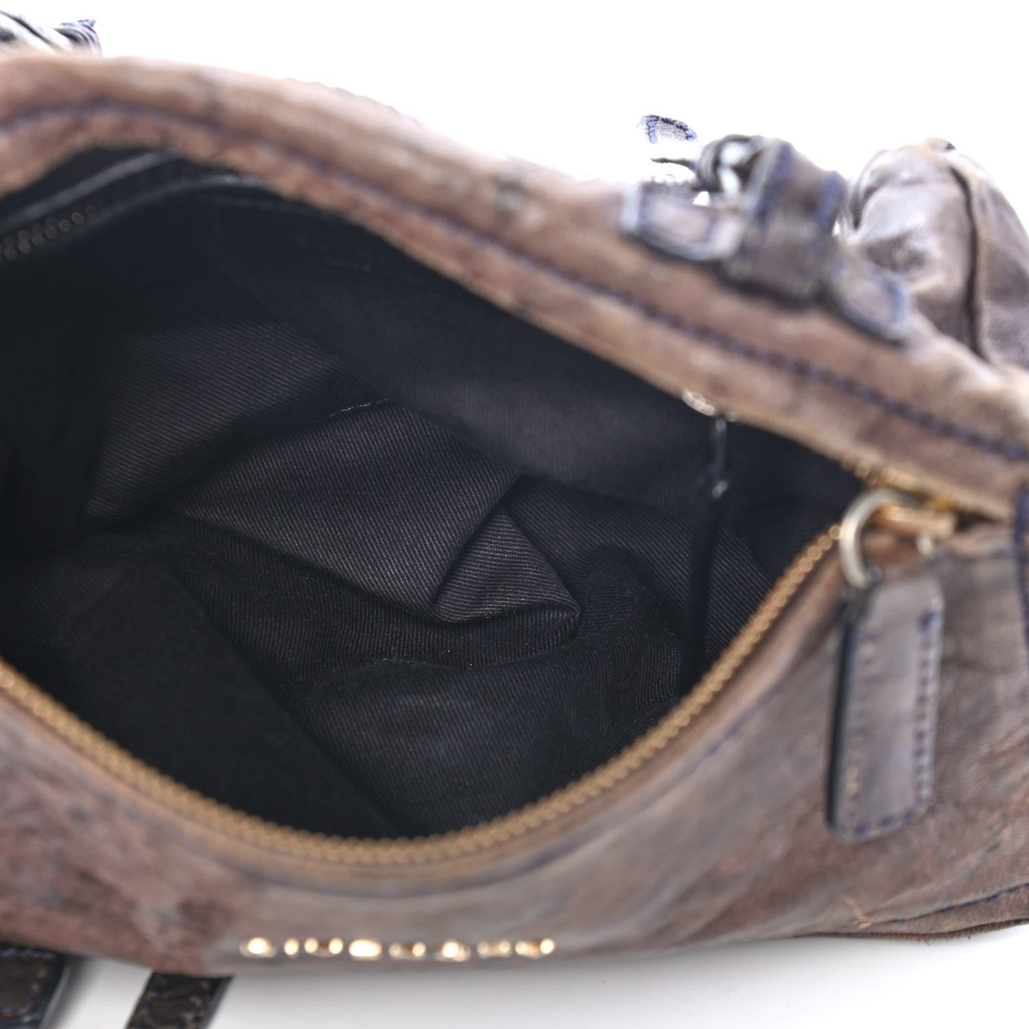 Givenchy Tumbled Sheepskin Mini Pandora Brown 4 of 5
