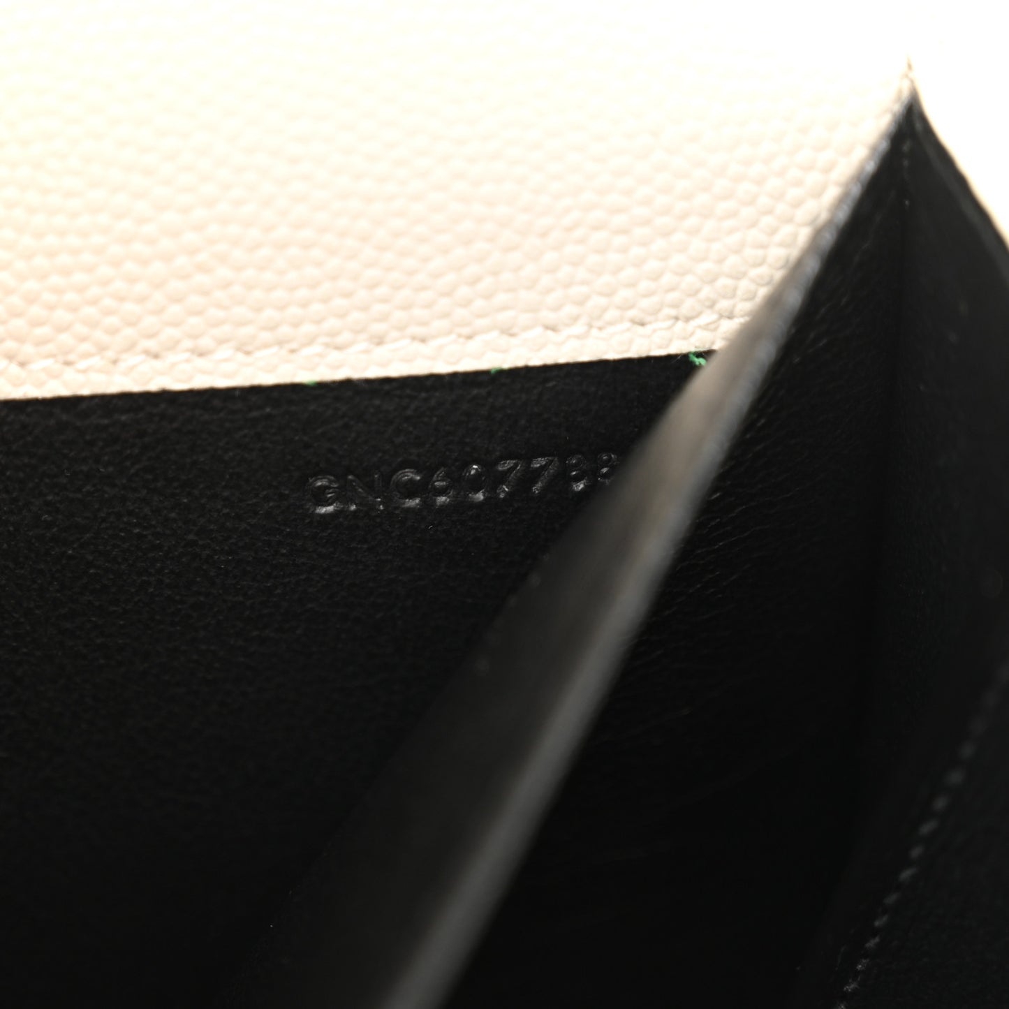 Grain De Poudre Monogram Uptown Chain Wallet Crema Soft