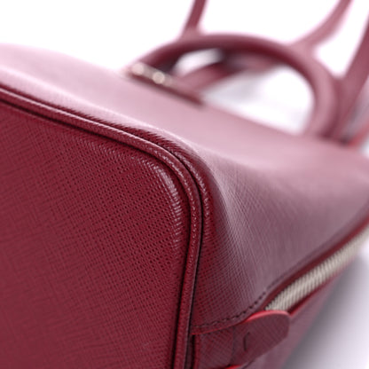 Prada Saffiano Lux Promenade Backpack Cherry 8 of 11
