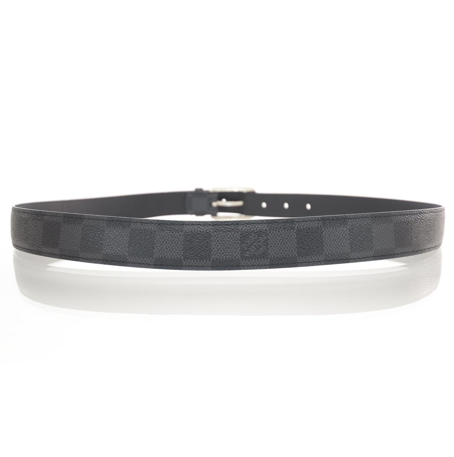 Damier Graphite Ellipse Belt 38