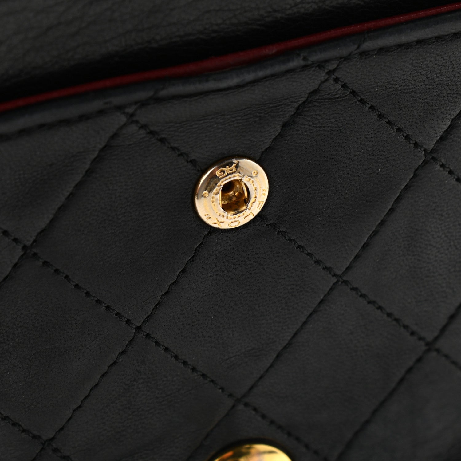 Chanel Lambskin Quilted Medium Double Flap Bijoux Chain Black 14 of 16