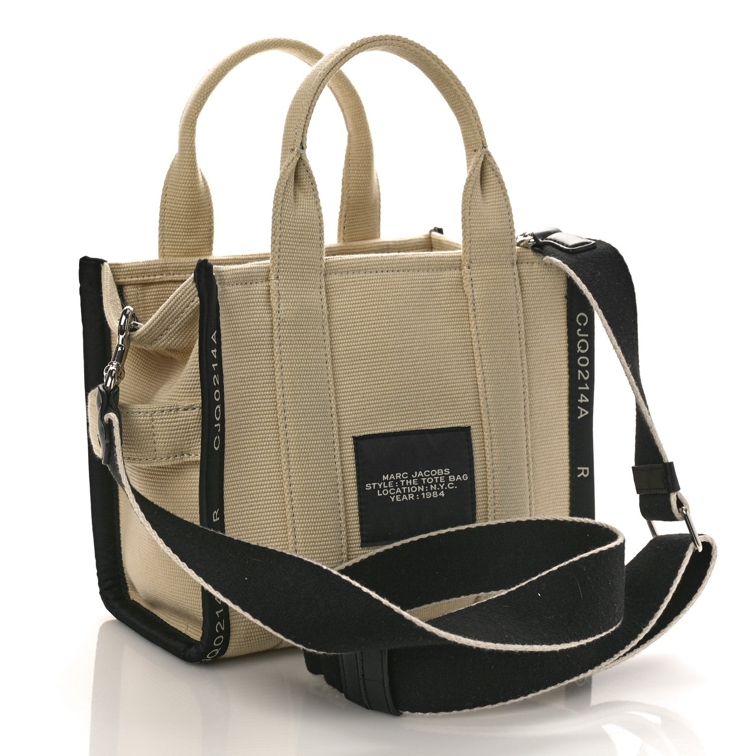 Marc Jacobs Jacquard Small The Traveler Tote Bag Warm Sand 2 of 10