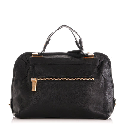 Chloe Grained Calfskin Brooke Satchel Black 1 of 8