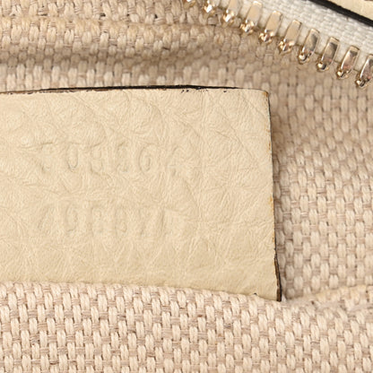 Gucci Pebbled Calfskin Small Soho Disco Bag Off White 7 of 12
